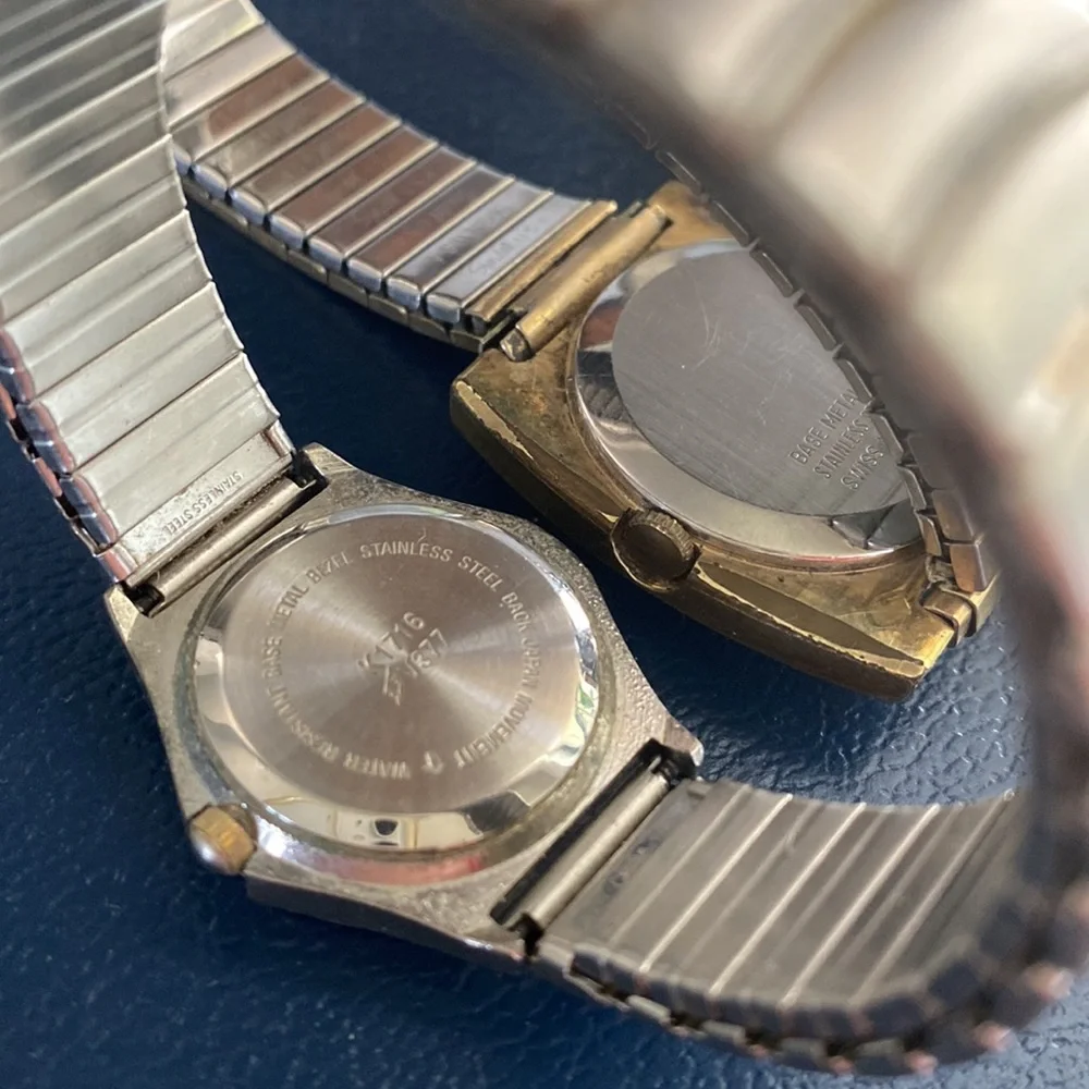 Lot of 4 Watches Three Women One Mens Kathy Ireland•Timex Electric•Carriage•
